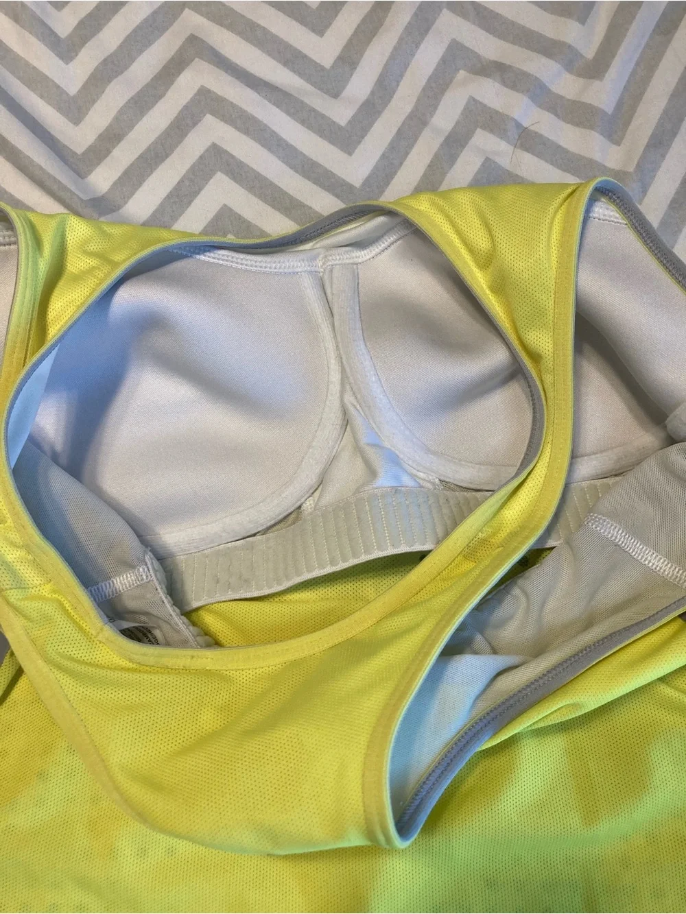 Lot Of 2 Nike Running Dri-Fit Racerback Tank Tops Womens M Sleeveless Sports Bra